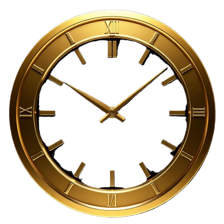 Reloj dorado